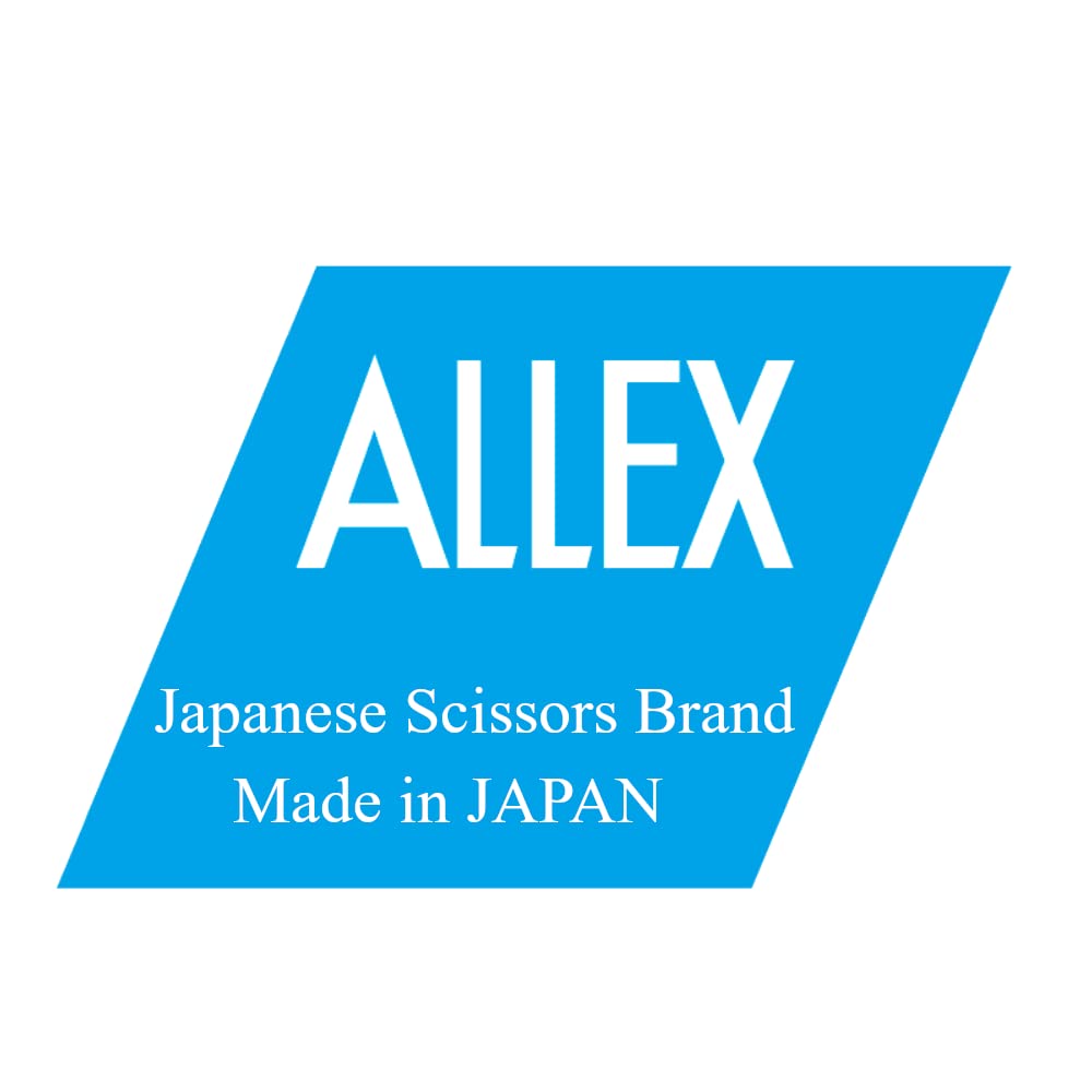 ALLEX Japanese Embroidery Scissors Small 4.3", Made in JAPAN, Sharp Precision Scissors for Sewing,Thread, Applique