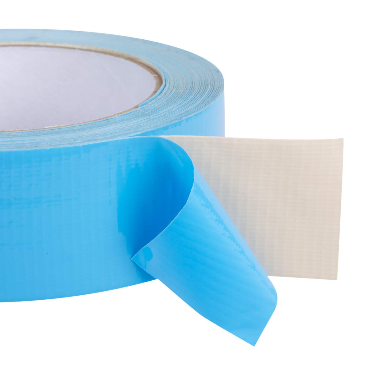 Duck Brand Double-Sided Duct Tape, 1.4-Inch by 12-Yards, Single Roll, Blue (240200)