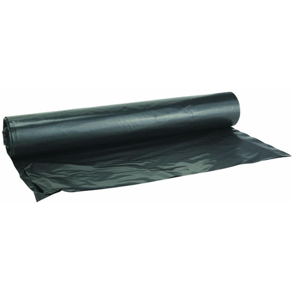 Film-Gard 625918 Construction Plastic Sheeting 10' Width X 100' Length X 4 mil Thick, Black, 1 Count