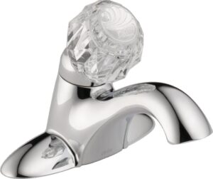 delta faucet 522-mpu-dst, 8.15 x 12.50 x 20.70 inches, chrome