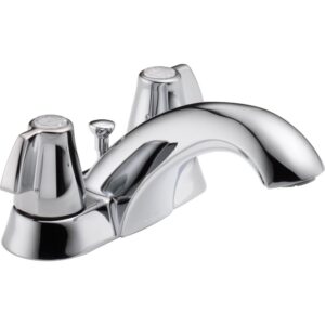 delta faucet 2520lf-mpu, 3.25 x 7.00 x 5.25 inches, chrome