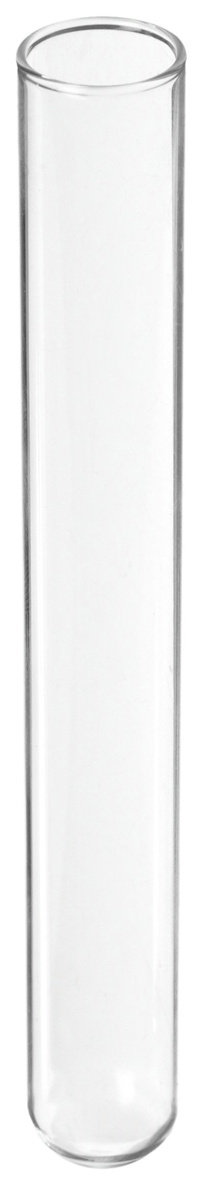 Kimble 73500-16150 N-51A Borosilicate Glass 23mL Disposable Culture Tube, with Rim Top, Clear (Case of 1000)