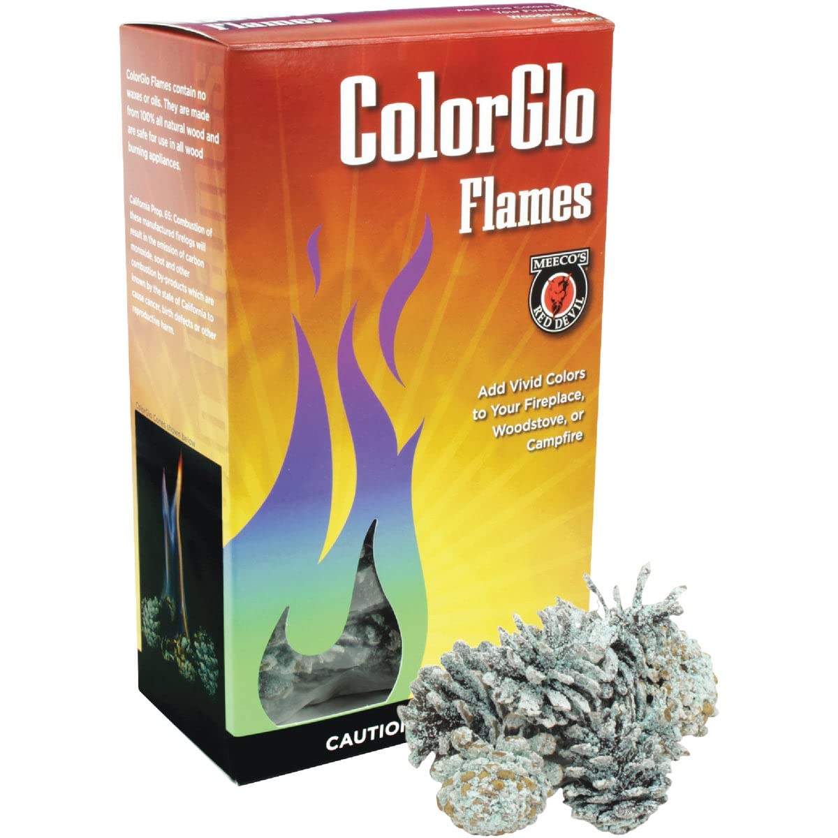 MEECO'S RED DEVIL ColorGlo Color Flame Cones