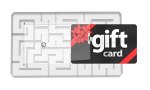 gift card holder maze, money maze puzzle gift card box - stocking stuffers for teens and adults