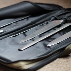 The Ultimate Edge 2001-EDOL Deluxe Chef Knife Case, Olive