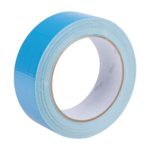 Duck Brand Double-Sided Duct Tape, 1.4-Inch by 12-Yards, Single Roll, Blue (240200)