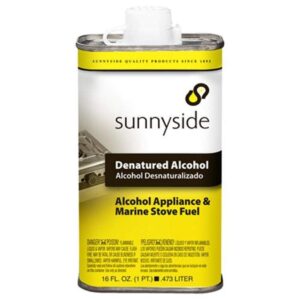 sunnyside corporation sunnyside 83416 1 pint denatured alcohol solvent, 16 fl oz