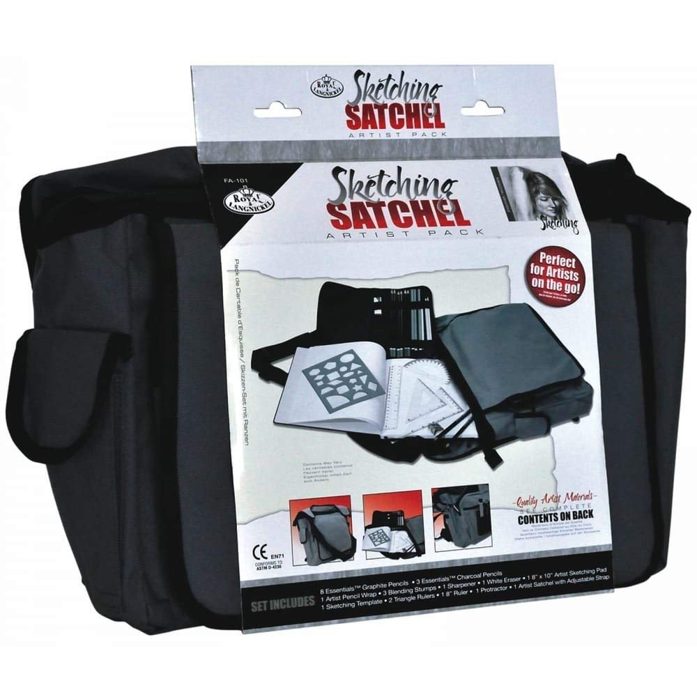 ROYAL BRUSH FA-101 Sketching Sketching Satchel Artist Set