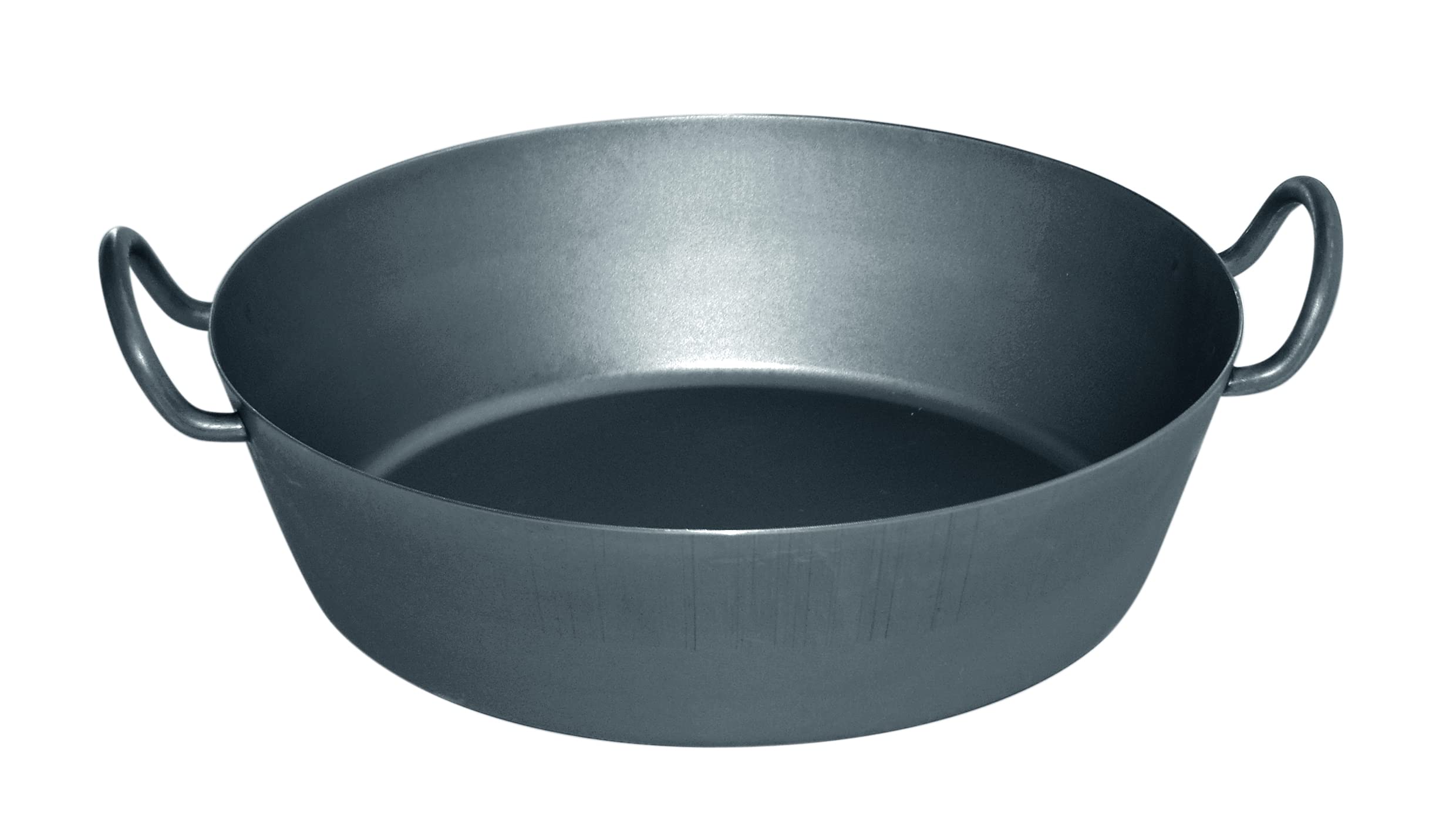 Riess, 0382-023 Iron Cutlet Pan, Classic Iron Pan, Diameter 24 cm, Height 9.3 cm, Iron, Induction