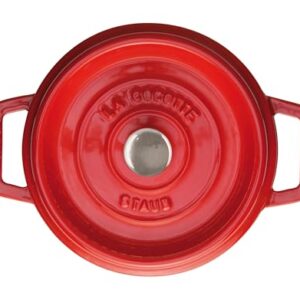 STAUB 1102006 Round Casserole, 20cm, Cherry