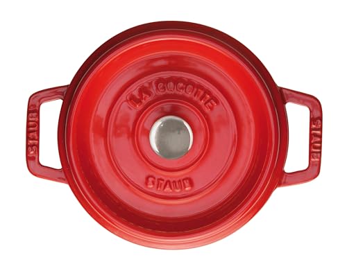 STAUB 1102006 Round Casserole, 20cm, Cherry