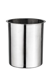 browne foodservice bmp6 6 qt stainless steel bain marie pot