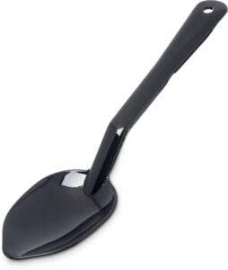 carlisle foodservice products 441003 serving spoons, 11-inch, polycarbonate, black (case of 12)