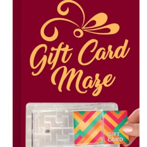 Gift Card Holder Maze, Money Maze Puzzle Gift Card Box - Stocking Stuffers for Teens and Adults