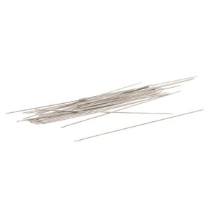 The Beadsmith English Beading Needles, Size 10, 4 Needles per Card, Made in England, Use for Loom Weaving Beadwork, Off-Loom Stitching and Jewelry Making with Seed Beads