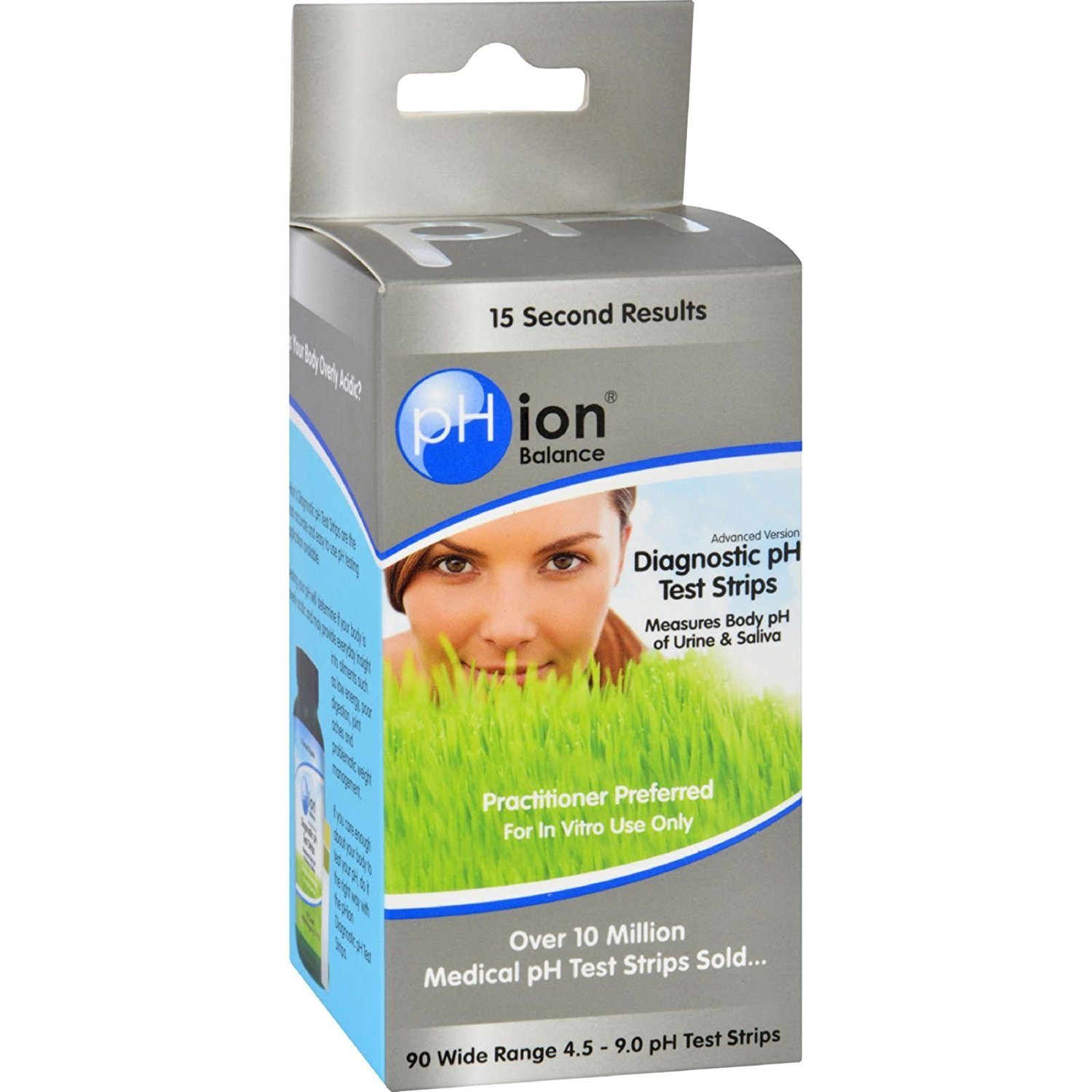 Phion Balance Diagnostic Ph Test Strips 90 Ct