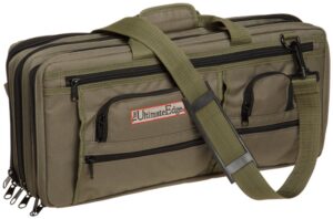 the ultimate edge 2001-edol deluxe chef knife case, olive