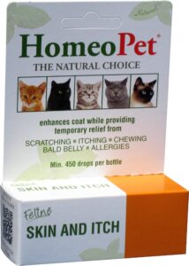 homeopet feline skin & itch