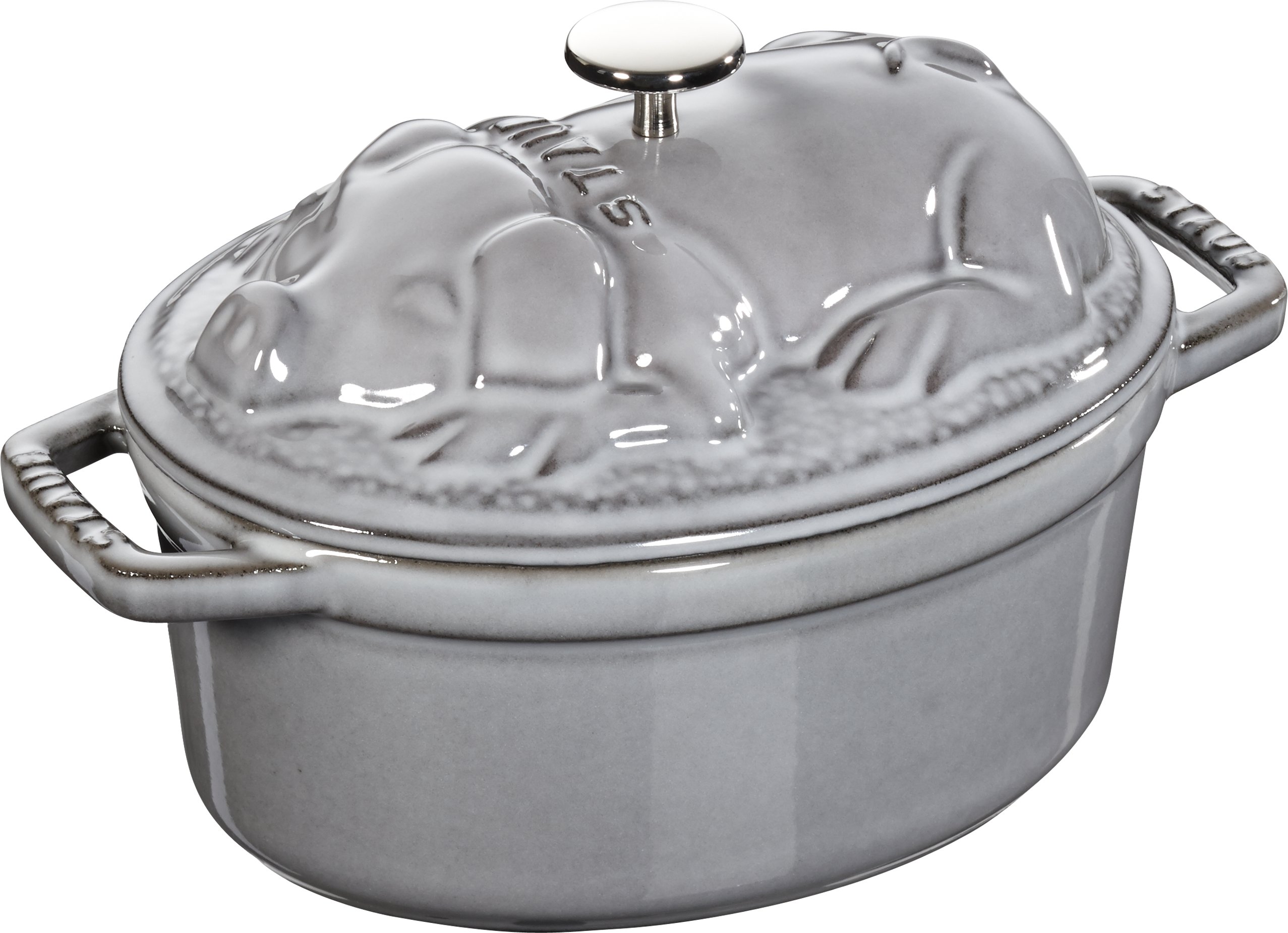 Staub Grey Pig cocotte, 1qt - 40500-176