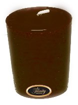 trinity candle factory - cappuccino - votive candle - single