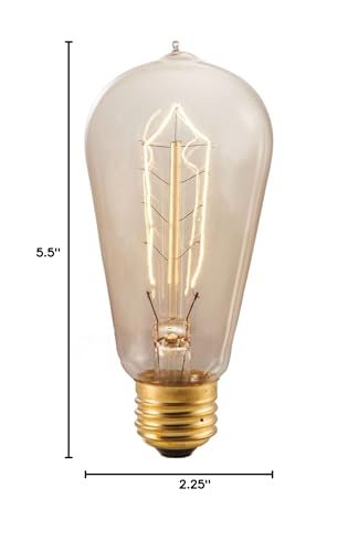 Bulbrite 134018 40W Nostalgic Edison Hairpin-style Bulb