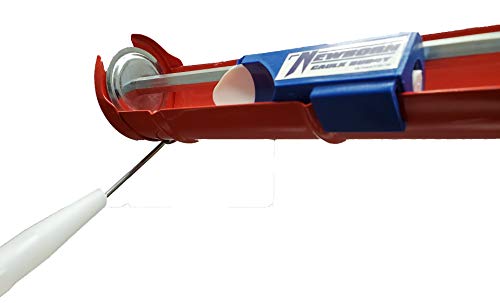 Newborn 102D Drip-Free Smooth Hex Rod Cradle Caulking Gun, 1/10 Gallon Cartridge, 10:1 Thrust Ratio