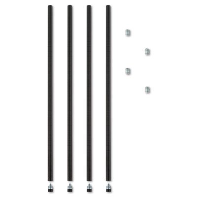 Alera ALESW59PO36BL - Stackable Posts For Wire Shelving