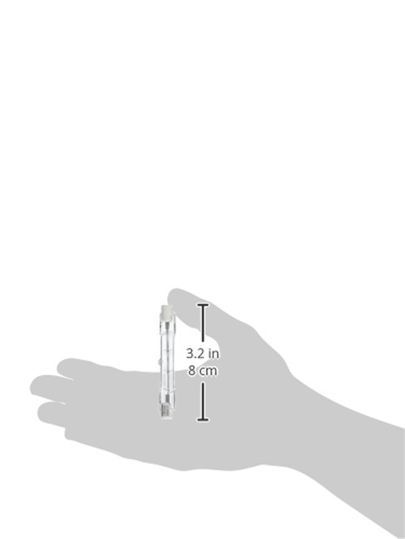 Plusrite 3353 03353 - J120V-250/CL/Short 200 299 Watt Double Ended Halogen Light Bulb,