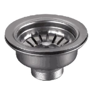 lenova a-ss-01 solid stainless steel 3 1/2" kitchen strainer