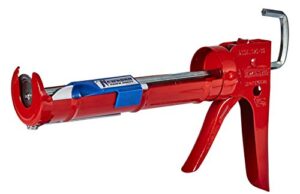 newborn 102d drip-free smooth hex rod cradle caulking gun, 1/10 gallon cartridge, 10:1 thrust ratio