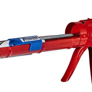 Newborn 102D Drip-Free Smooth Hex Rod Cradle Caulking Gun, 1/10 Gallon Cartridge, 10:1 Thrust Ratio