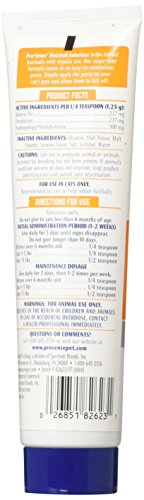 ProSense Pro-Sense Sugar Free Cat Hairball Solutions, Salmon Flavor, 2.5-Ounce