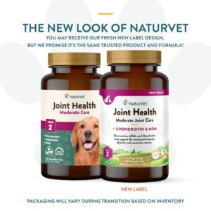 NaturVet Joint Health Time Release Level 2-Maximum Hip & Joint Dog Supplement