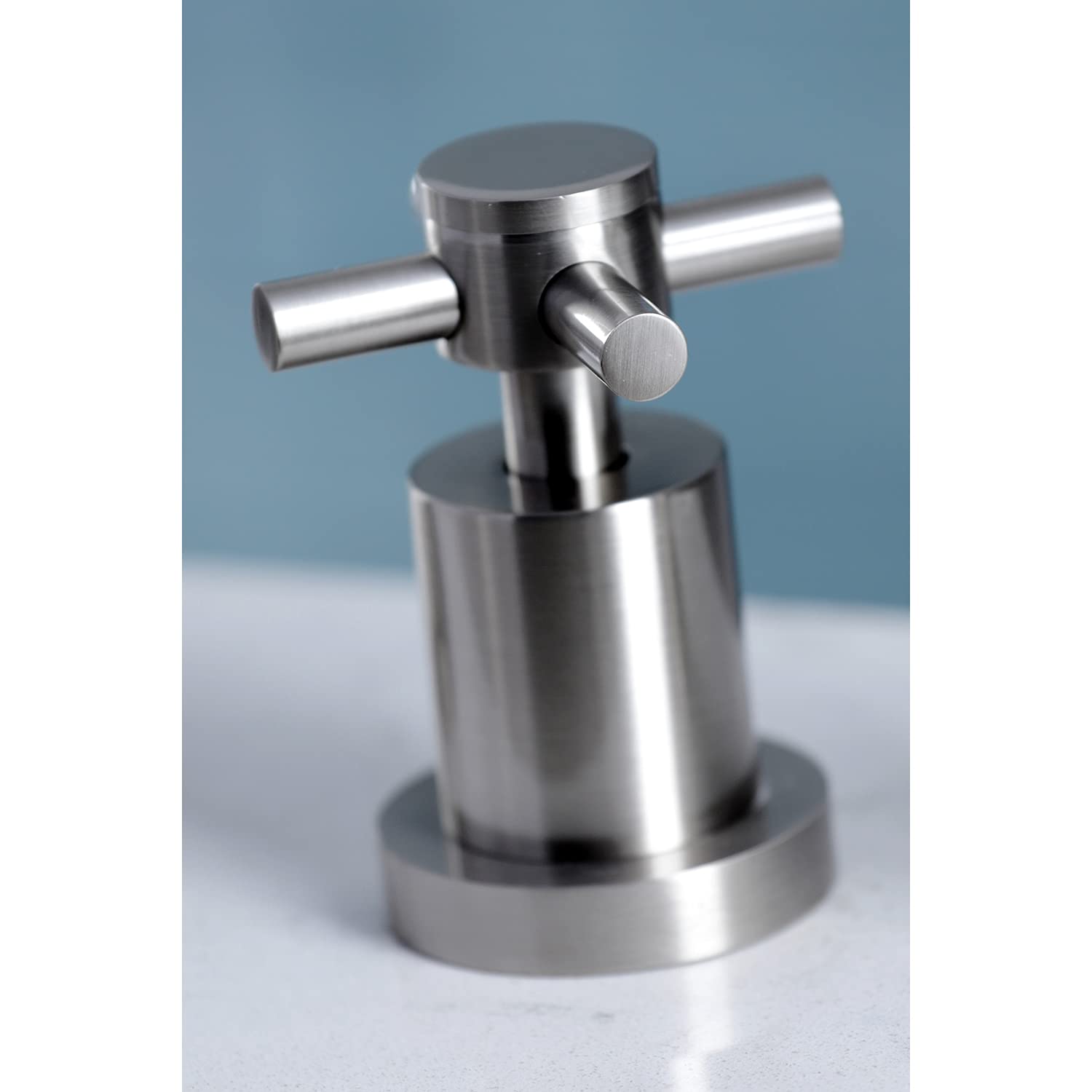 Kingston Brass KS8728DXLS Concord Widespread Kitchen Faucet Less Sprayer, Brushed Nickel