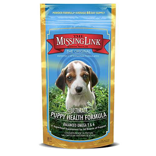 The Missing Link Puppy 8oz Supplement – Superfood Powder Promotes Growth & Development, Supports Immunity, Digestion, Bones, Skin & Coat of Dog