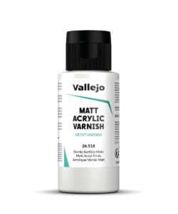 vallejo model color 60 ml matt liquid varnish