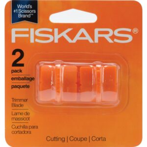 fiskars paper trimmer replacement blades 2/pkg-straight, style g