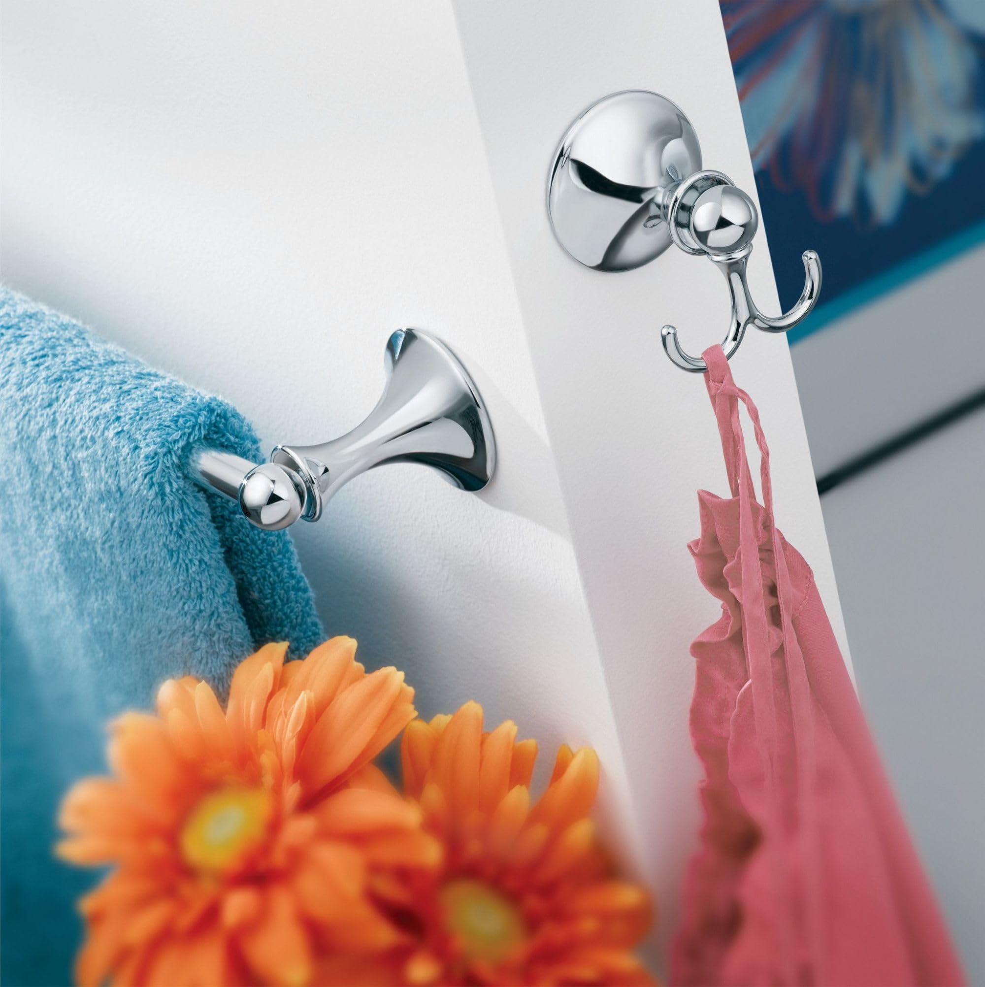 Moen DN7703CH Lounge Robe Hook, Chrome