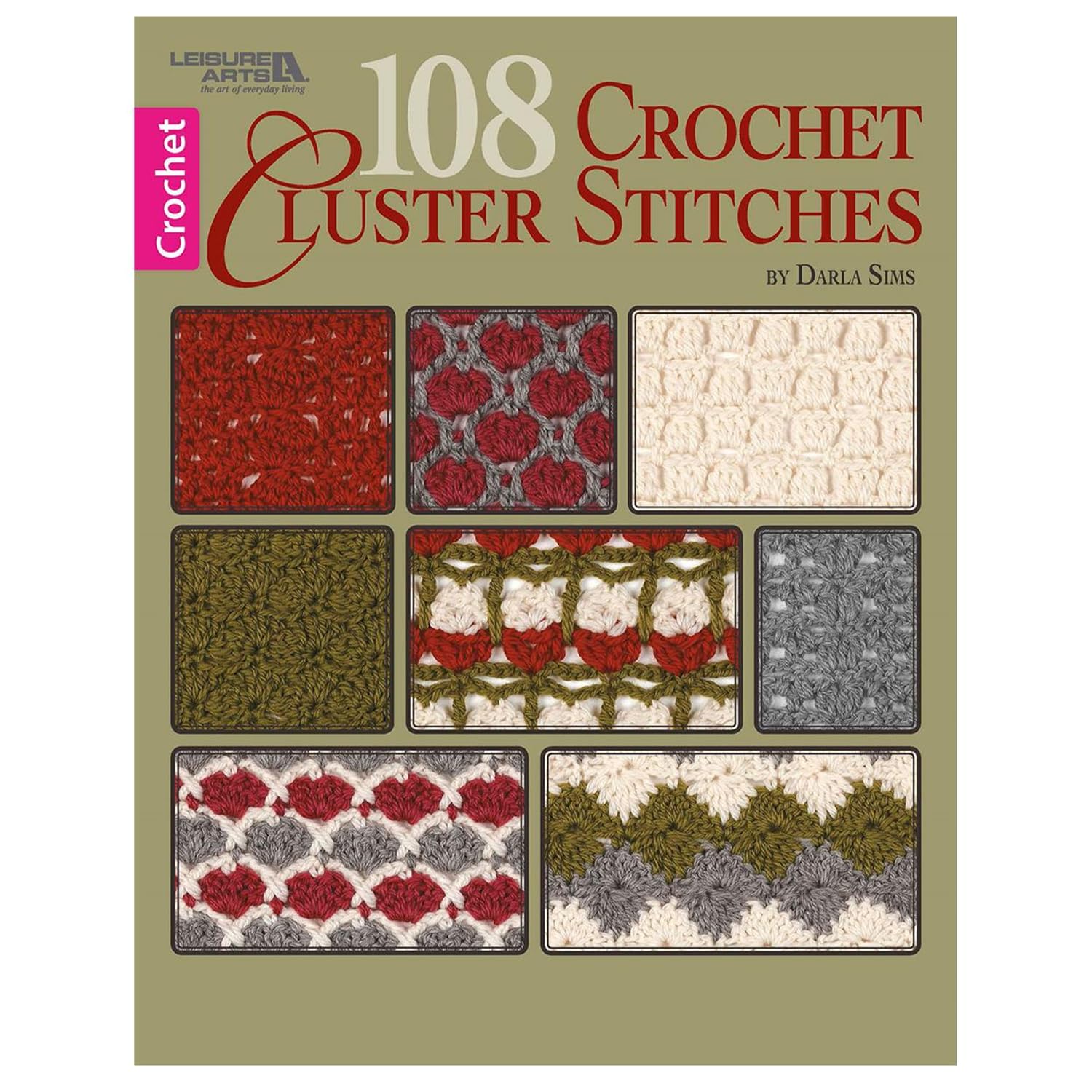 Leisure Arts LEA Crochet Cluster Stitches Bk