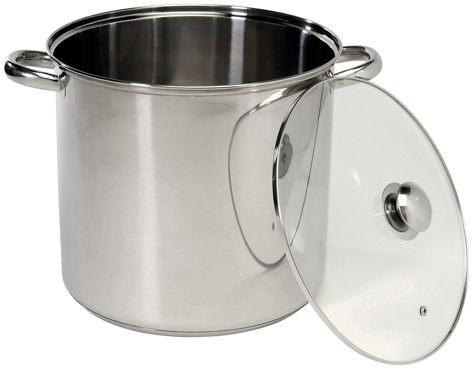 Excelsteel 16 Quart Stainless Steel Stockpot With Encapsulated Base