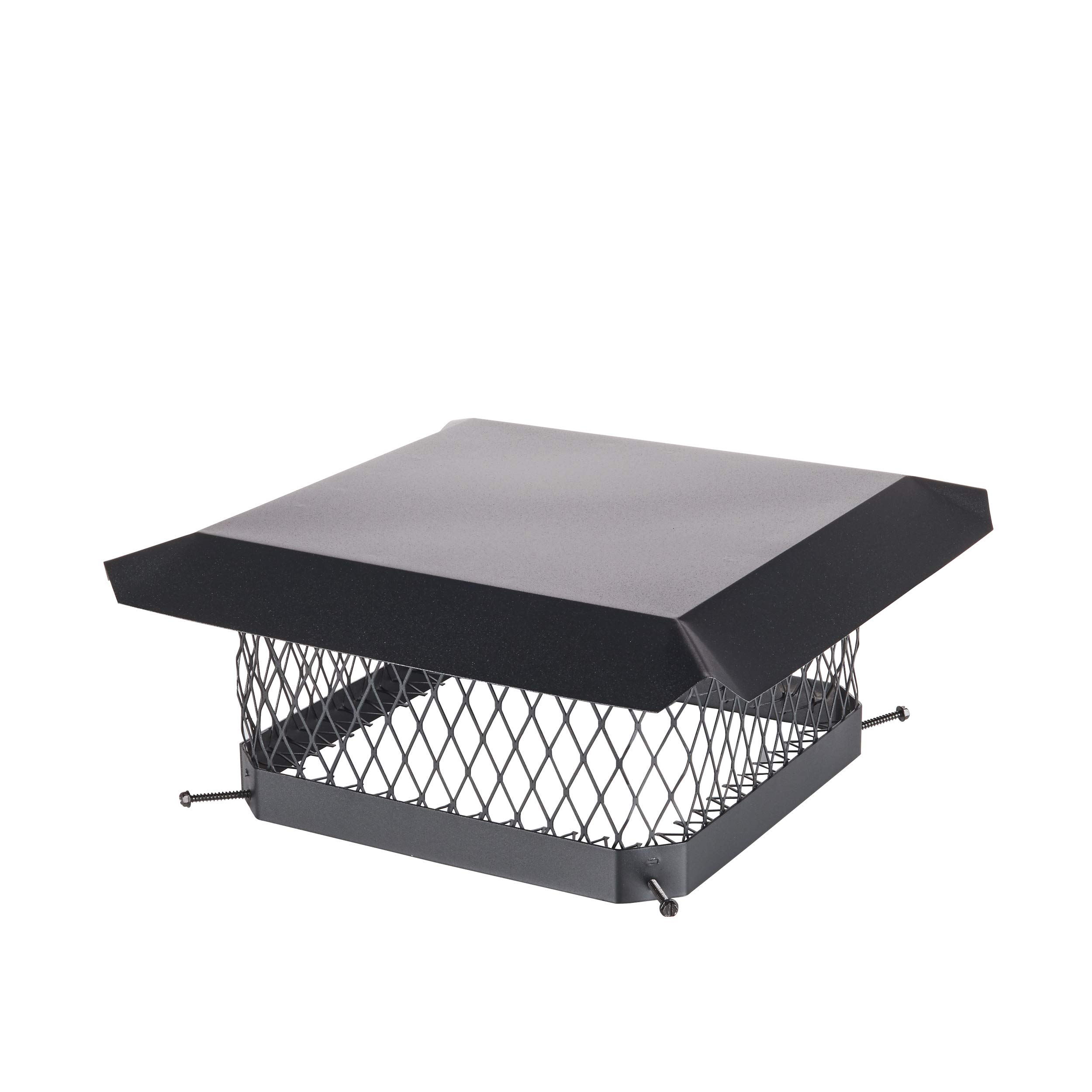 Shelter SC1313 Galvanized Steel Chimney Cap, Fits Outside Tile, 13" x 13"