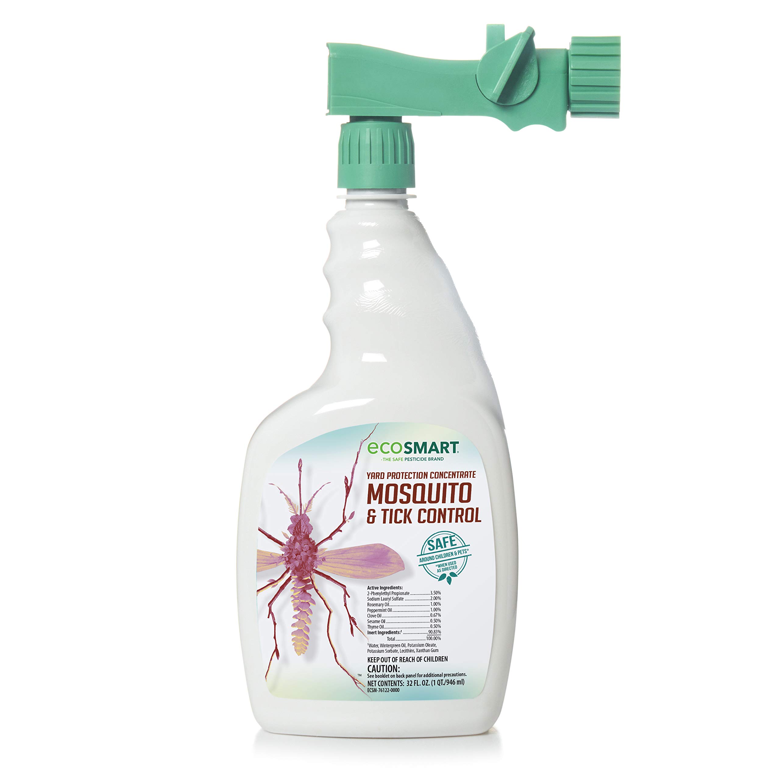 EcoSMART Mosquito and Tick Control, 32 oz. Hose End Sprayer Bottle