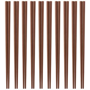 made in japan business for 10 eco chopsticks set meal (dark brown) sps resin use chopsticks eco dishwasher, high temperature and depot support 22.5cm x 3mm angle (chopsticks point) eco friendly sps re