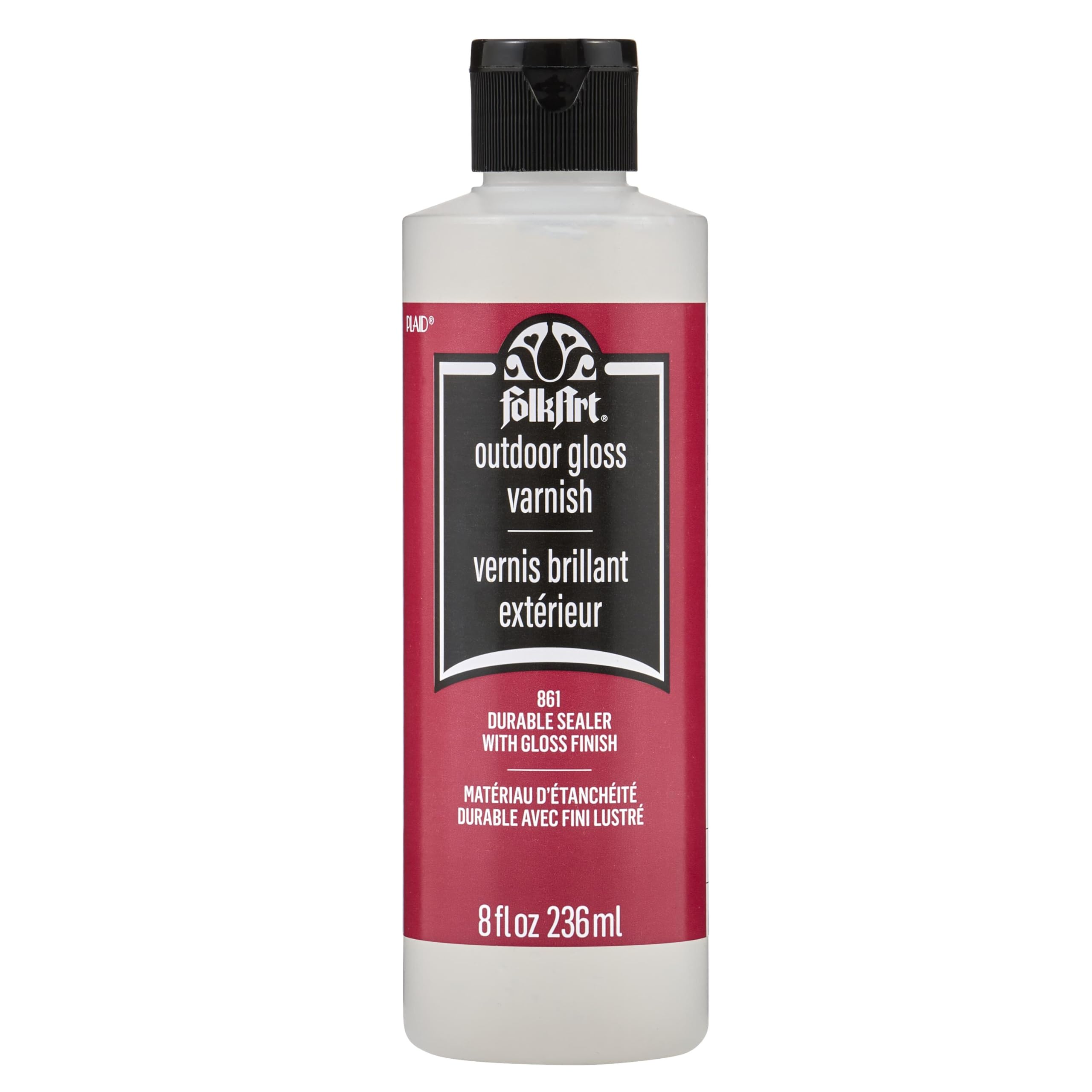 FolkArt Outdoor Sealer (8-Ounce),Gloss Finish (Packaging May Vary)