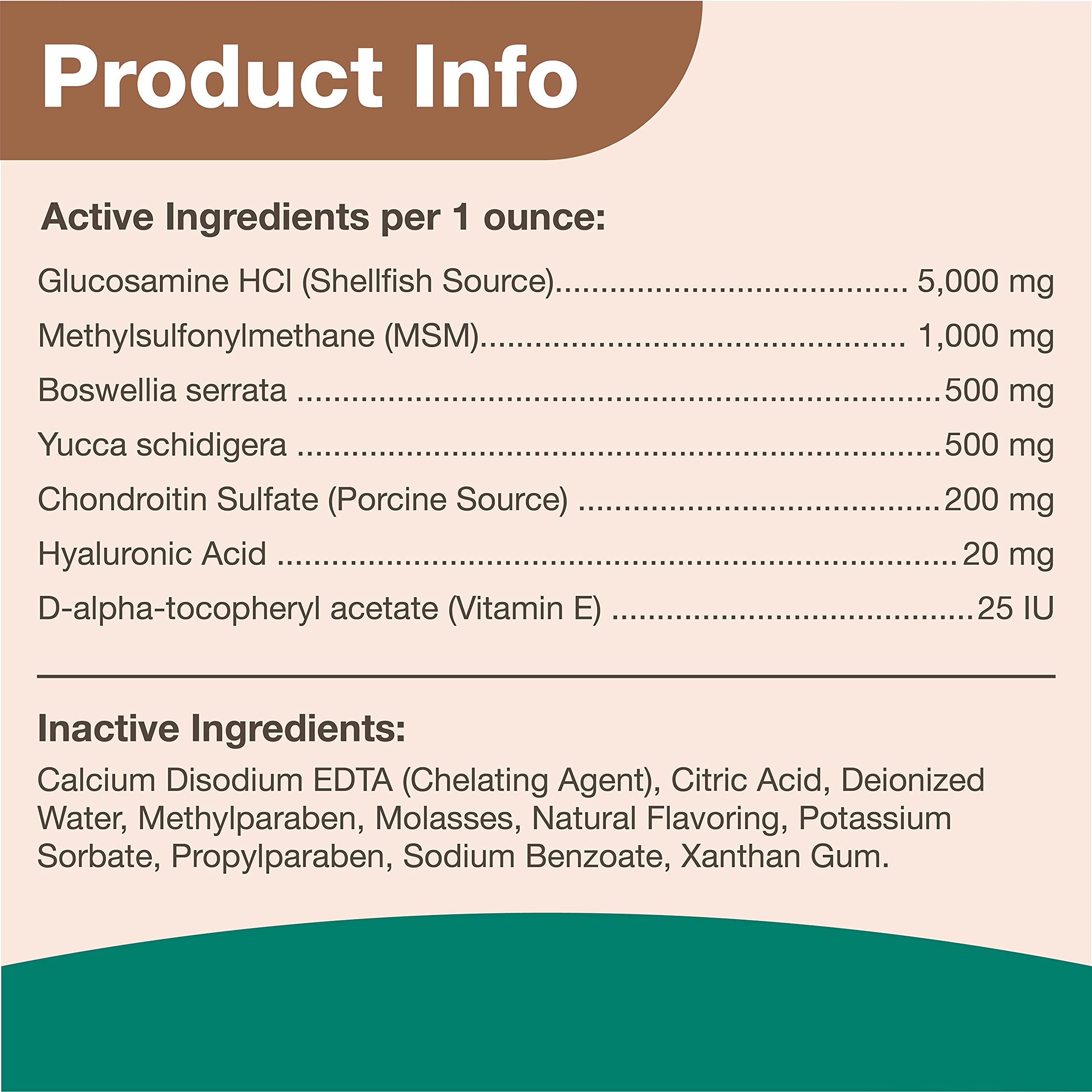 NaturVet ArthriSoothe-Gold Advanced Equine Glucosamine Joint Supplement Formula for Horses, Liquid, Made in The USA with Globally Source Ingredients 1 Gallon