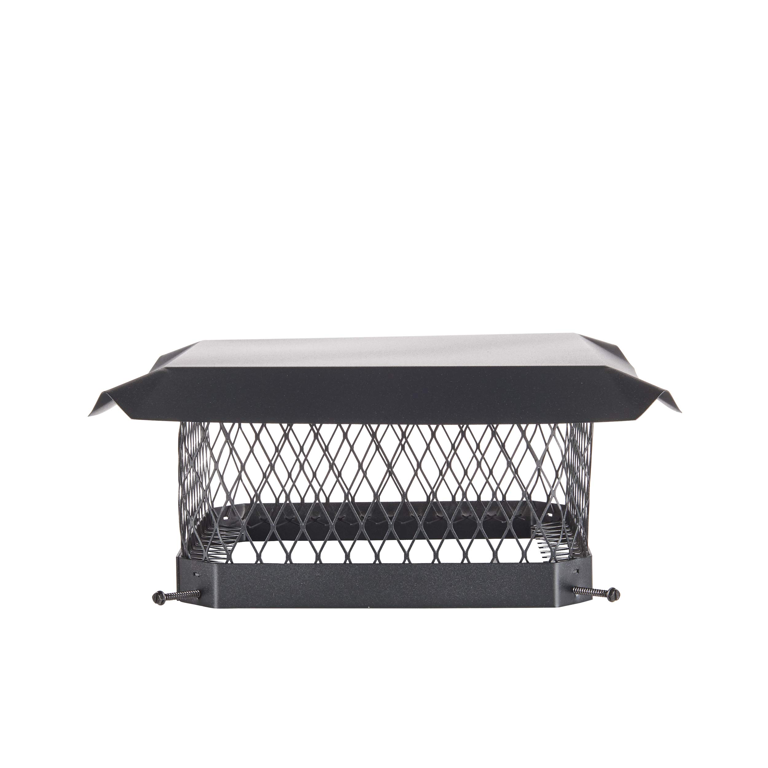 Shelter SC1313 Galvanized Steel Chimney Cap, Fits Outside Tile, 13" x 13"