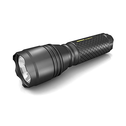 Rayovac Roughneck LED Flashlight, Bright Flashlight for Running, Camping Gear and Emergencies, EDC Flashlight with Holster and AAA Batteries Included, Pack of 1