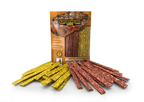 Savory Prime 36-Pack Munchie Strips, 5-Inch, Chicken And Beef