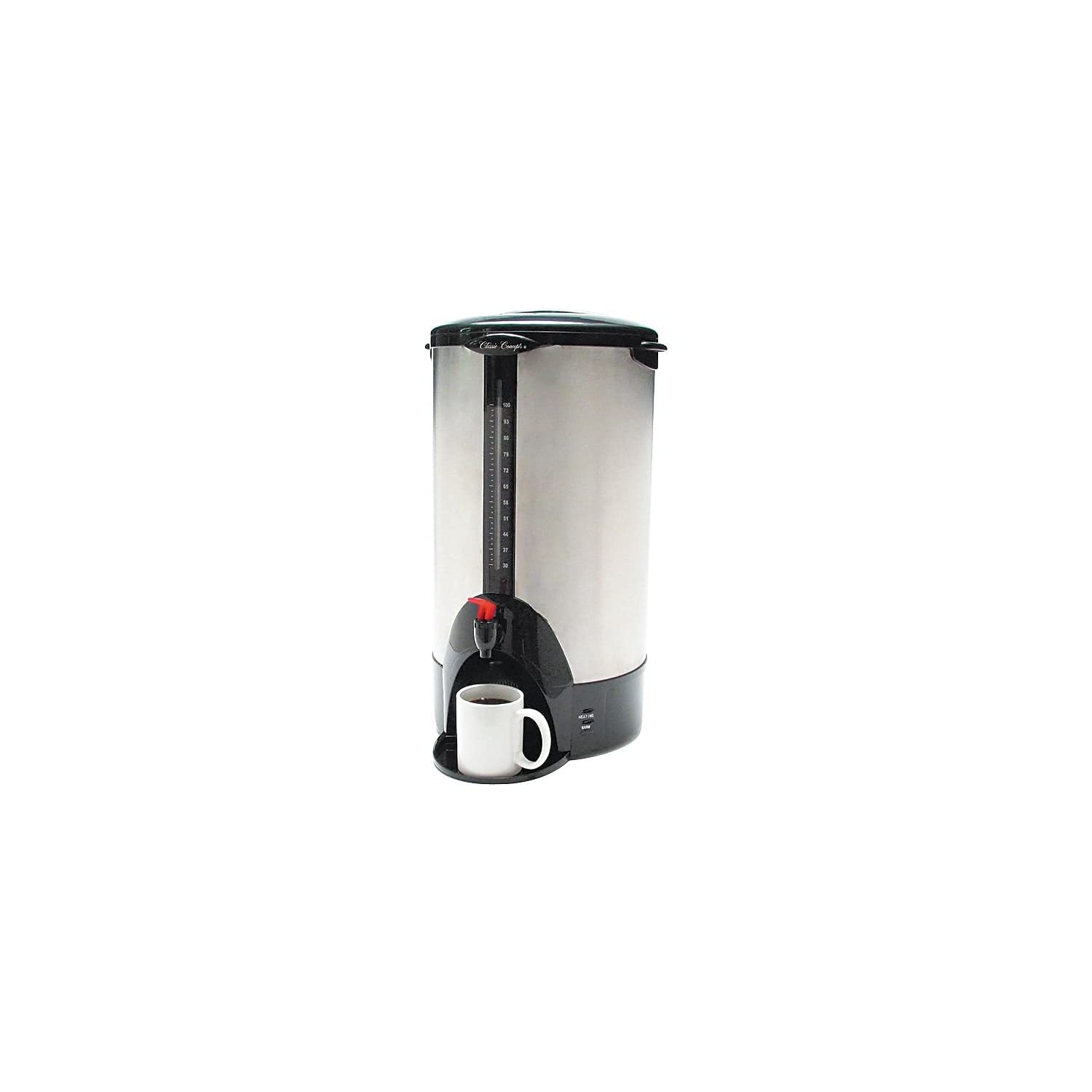 CoffeePro CFPCP100 Coffee Makers, 12.5" Length, 12.5" Width, 13.3" Height, 23 lb, Stainless Steel