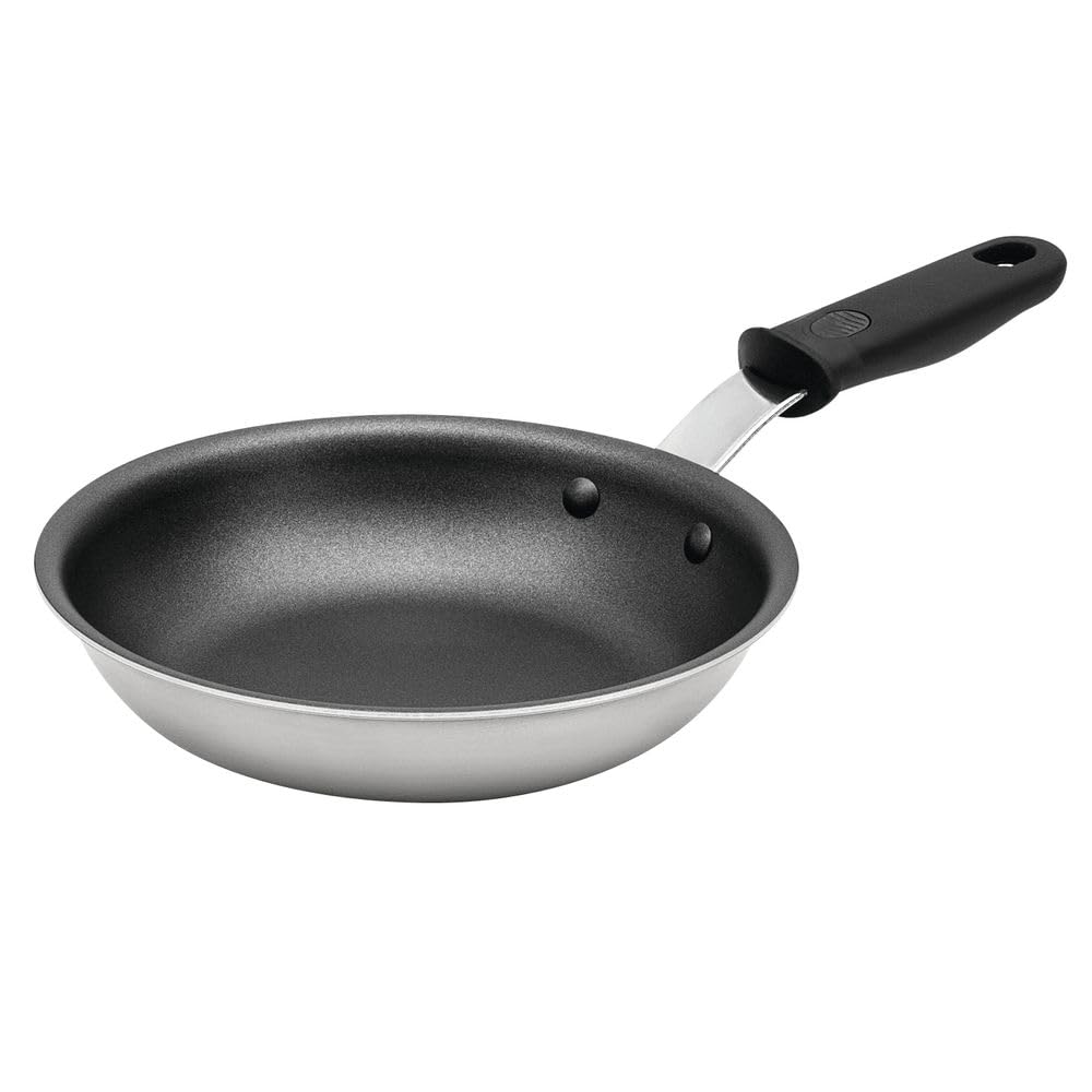 Vollrath Tribute Non-Stick Fry Pan with Silicone-Coated Handle, 14 Inch, 14 IN, Silver